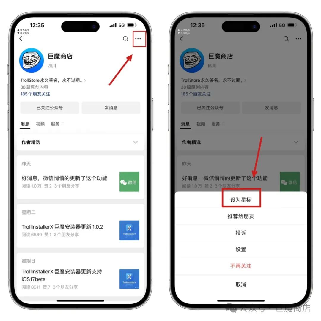 TrollStore 巨魔商店恢复在线安装，无需电脑