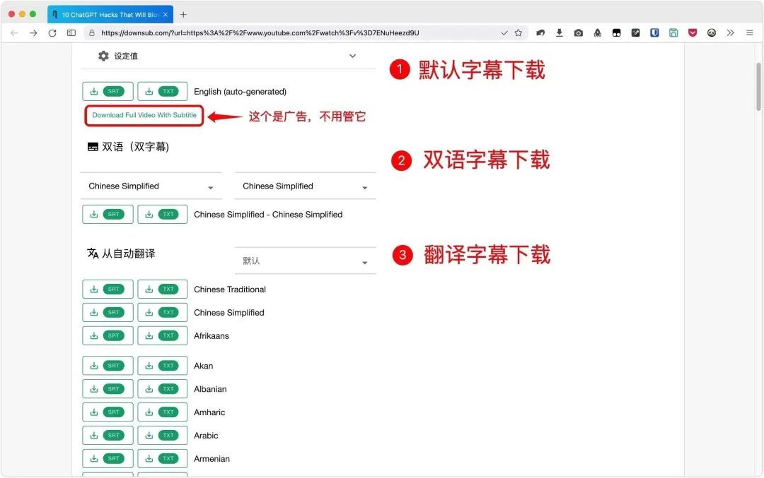 100% 可下，看完没人比你更懂字幕下载！