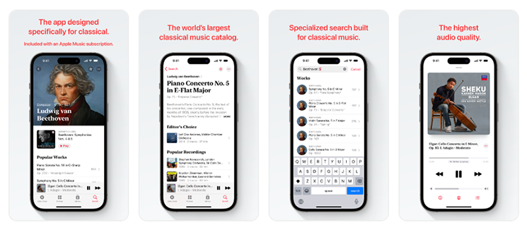 Apple Music 古典音乐独立应用Apple Music Classical，即将推出！