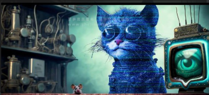 PhotoShop2024蓝猫版 - 支持Ai神经 滤镜AI绘图 无限试用超强